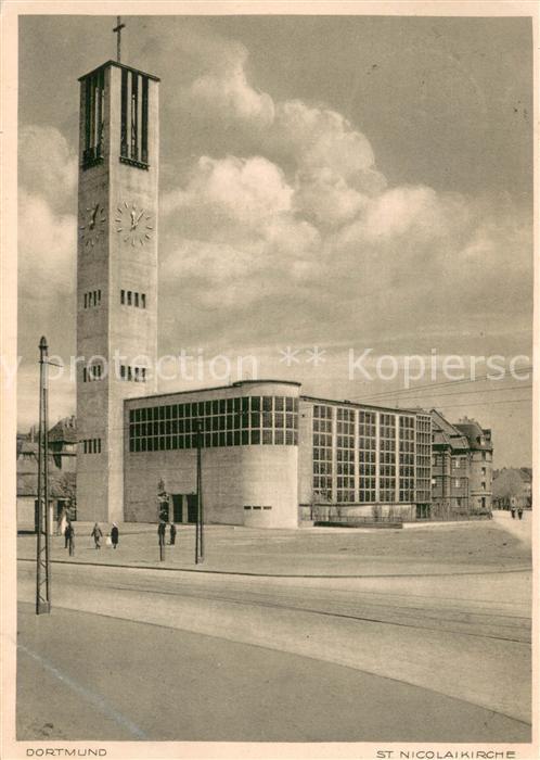 DORTMUND  CITY St. Nicolaikirche Aussenansicht