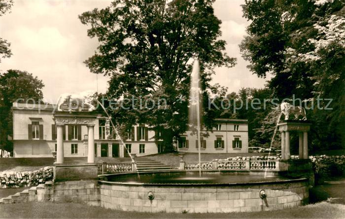 Wannsee Schloss Glienicke Erholungsheim m. Brunnen