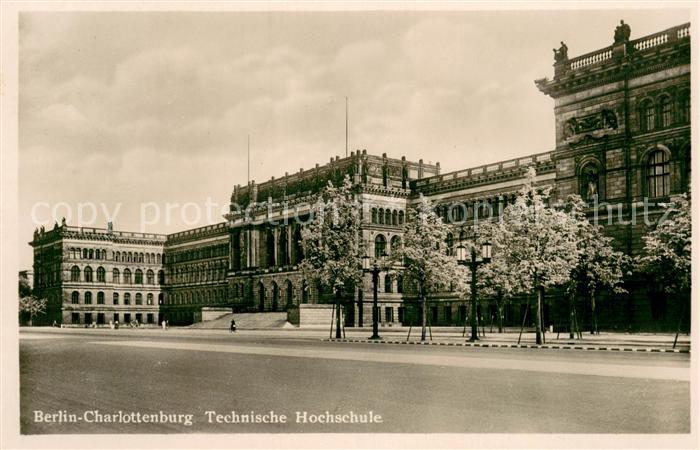 Charlottenburg Technische Hochschule Aussenansicht