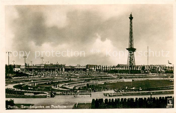 BERLIN  CITY Terrassengarten am Funkturm