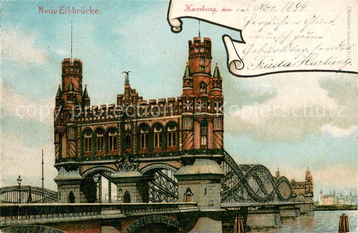 HAMBURG  CITY Elbbruecke