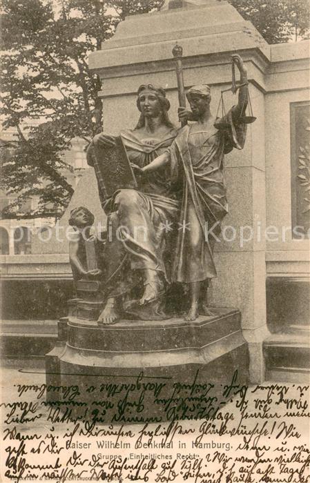 HAMBURG  CITY Kaiser-Wilhelm-Denkmal