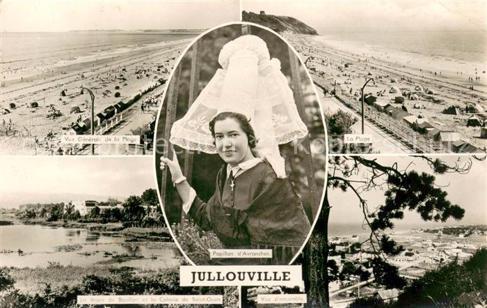Jullouville La Plage et la Mare de Bouillon