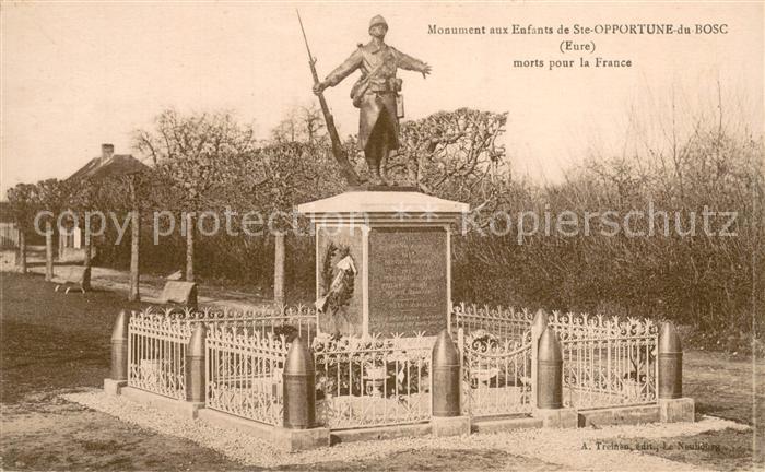 Ste-Opportune-du-Bosc Monument aux Enfants
