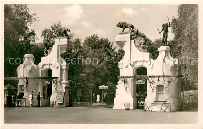 Stellingen Hamburg Carl Hagenbecks Tierpark Eingang