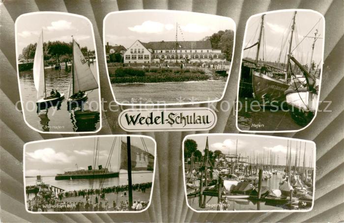 Wedel Pinneberg Hafen und Faehrhaus