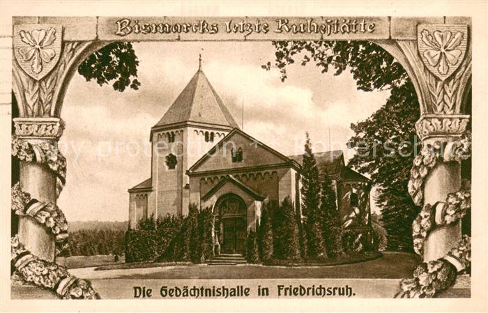 Friedrichsruh Aumuehle Bismarcks Ruhestaette