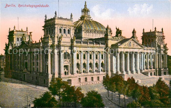 BERLIN  CITY Reichstagsgebaeude