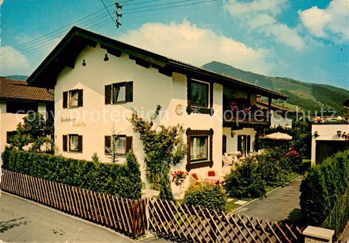 OBERAMMERGAU Bayern Gaestehaus Isabella Aussenansicht