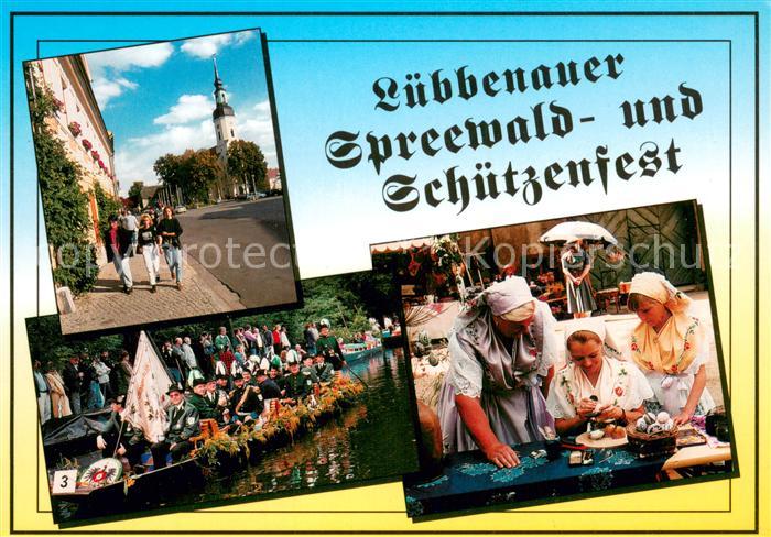 Luebbenau Spreewald Traditionelles Spreewald- und Schuetzenfest Beschreibung