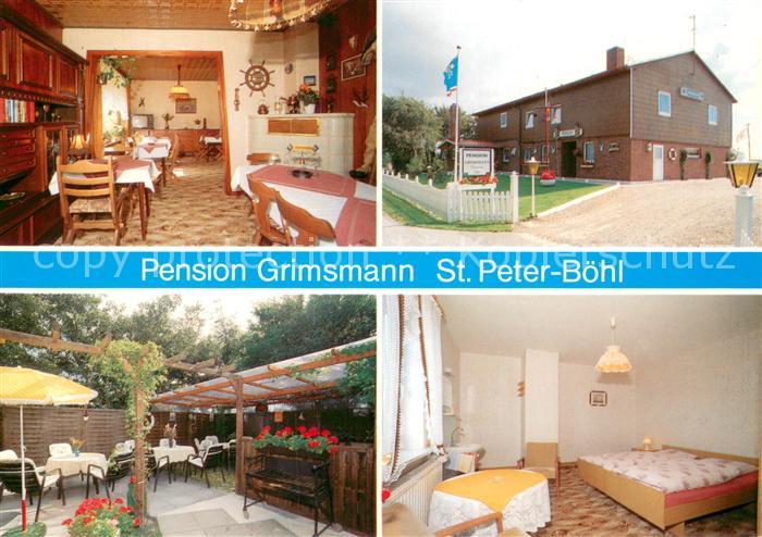 St Peter-Ording Pension Grimsmann Innen- und Aussenansichten