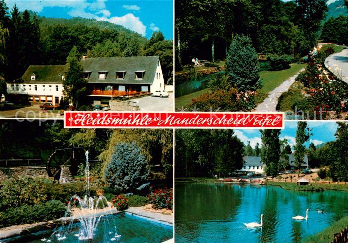 Manderscheid Eifel Cafe-Restaurant-Hotel Heidsmuehle