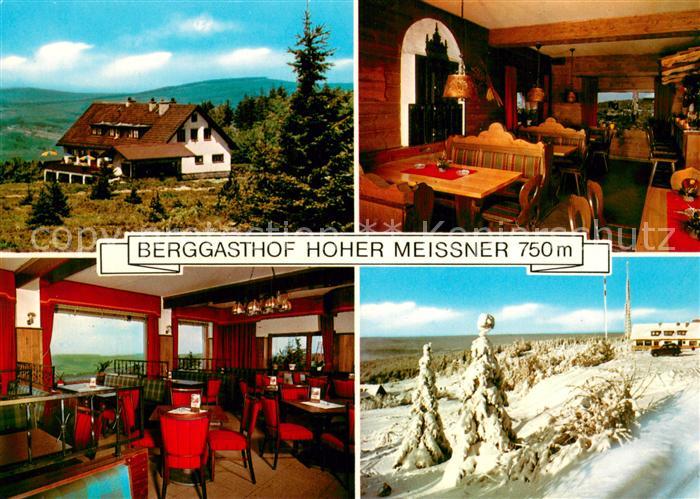 Lichtenau Baden Berggasthof Hoher Meissner Innen- und Aussenansichten