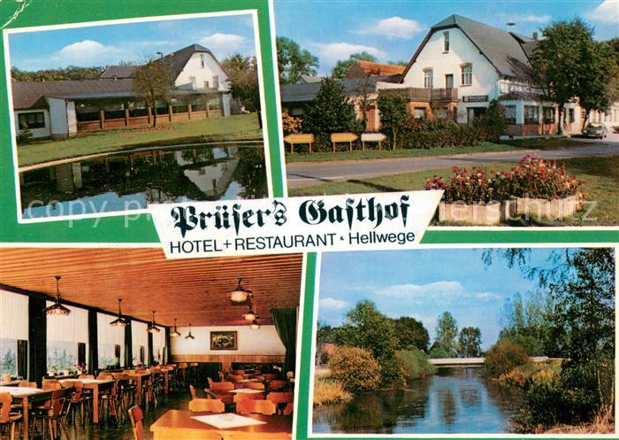 Hellwege Rotenburg Pruesers Gasthof Innen- und Aussenansichten