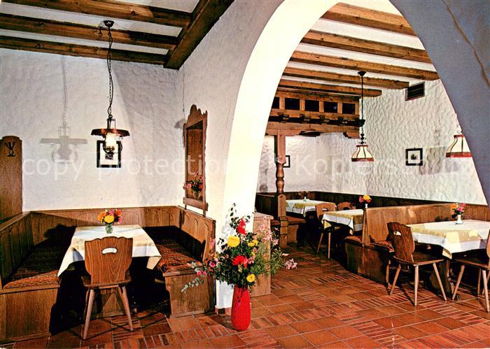 Pottenstein Oberfranken Gasthof Bauernschmitt Innenansicht Sube