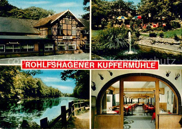 Ahrensburg Rohlfshagener Kupfermuehle Teilansichten