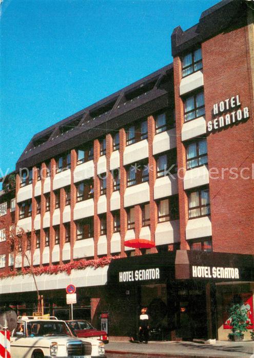 HAMBURG  CITY Hotel Senator Aussenansicht