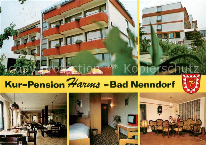 Bad Nenndorf Kur-Pension Harms Innen- und Aussenansichten