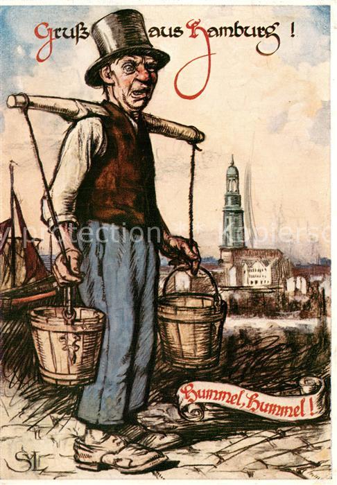 HAMBURG  CITY Kartenkunst