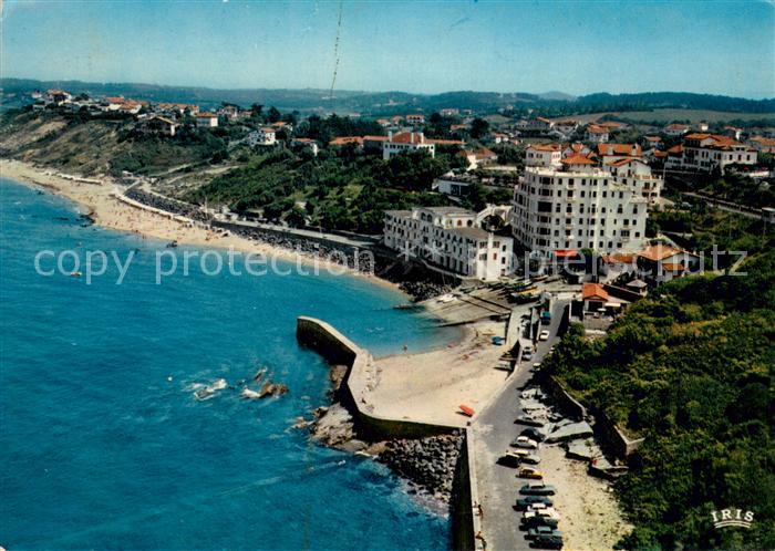 Guethary Bidart La plage et le port