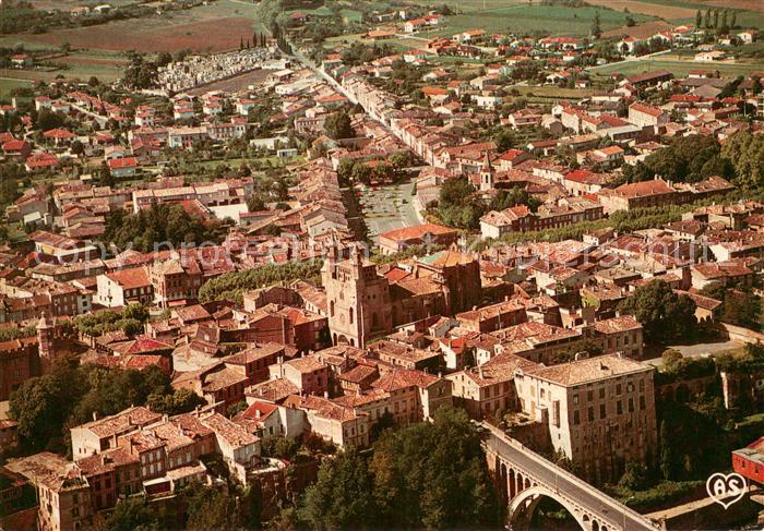 Rabastens Fliegeraufnahme Vue generale