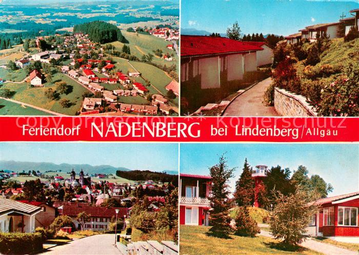 Nadenberg Allgaeu Fliegeraufnahme Feriendorf Teilansichten