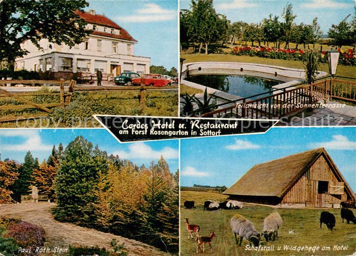 Sottorf Harburg Hotel Cordes Am Forst Rosengarten Teilansichten m. Umgbung