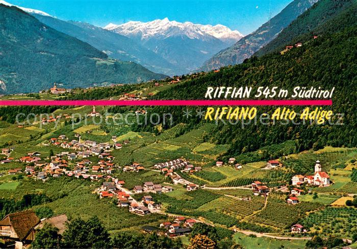 Riffian Meran Teilansicht im Suedtirol