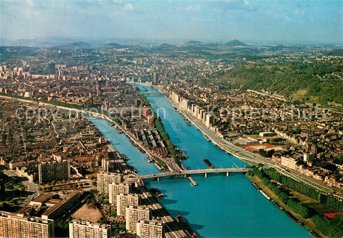 Luettich Liege Fliegeraufnahme Panorama