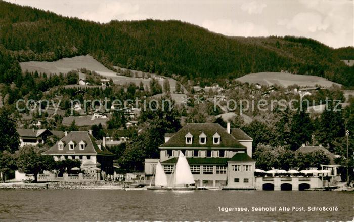 Tegernsee Bayern Seehotel Alte Post Schlosscafe