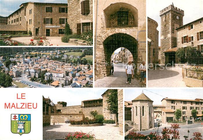 Le Malzieu-Ville Divers aspects de cette ancienne ville