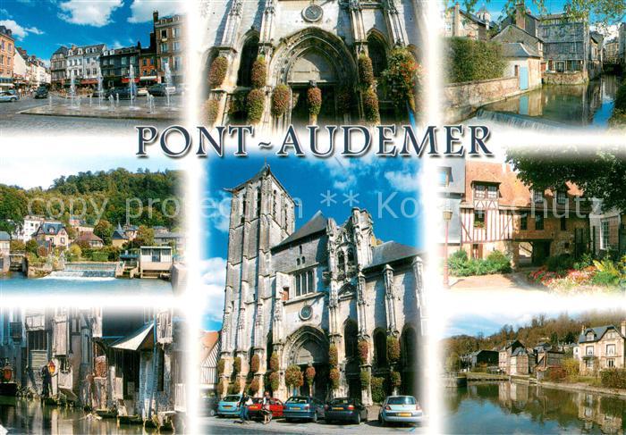 Pont-Audemer Les bords de la Risle L’eglise St Ouen
