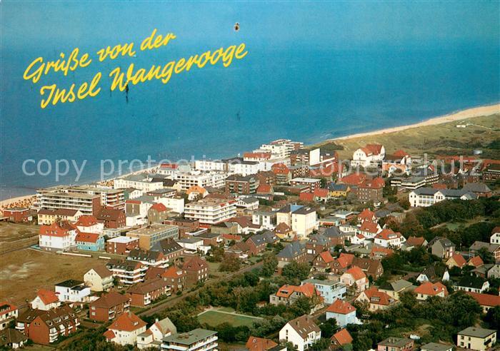 Wangerooge Nordseebad Fliegeraufnahme