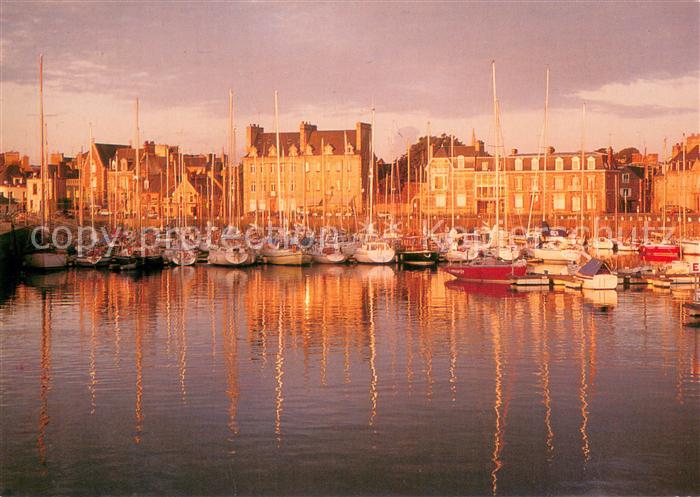 Paimpol Petit matin sur le bassin a flot