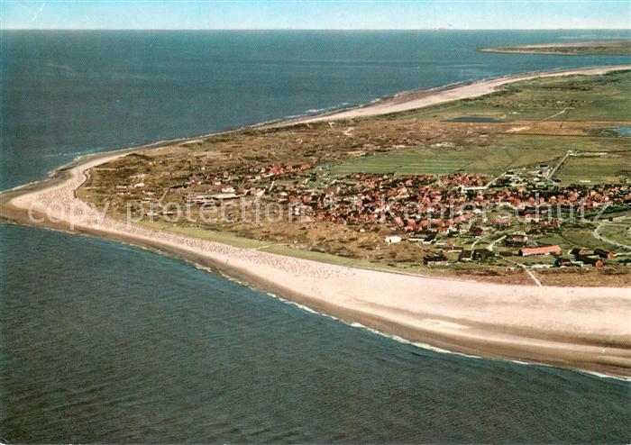 Langeoog Nordseebad Fliegeraufnahme
