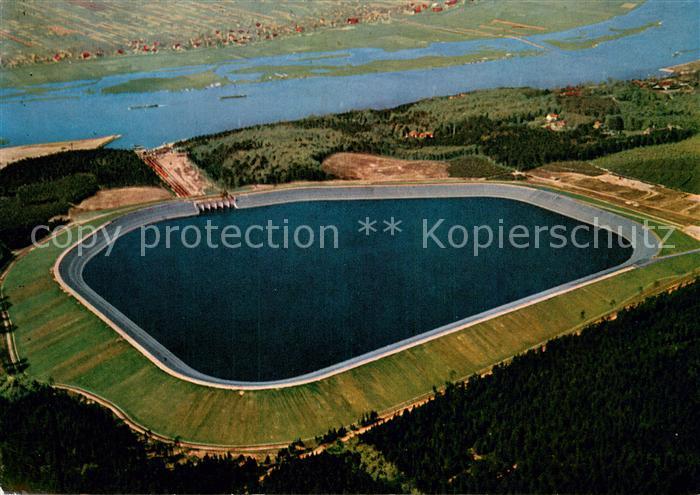 Geesthacht Elbe Pumpspeicherwerk Fliegeraufnahme
