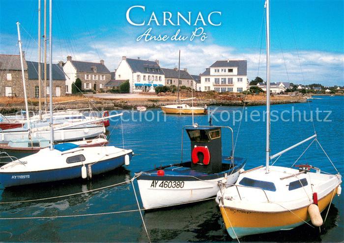 Carnac 56 Anse du Po Le pittoresque petit port pres des parcs a huitres