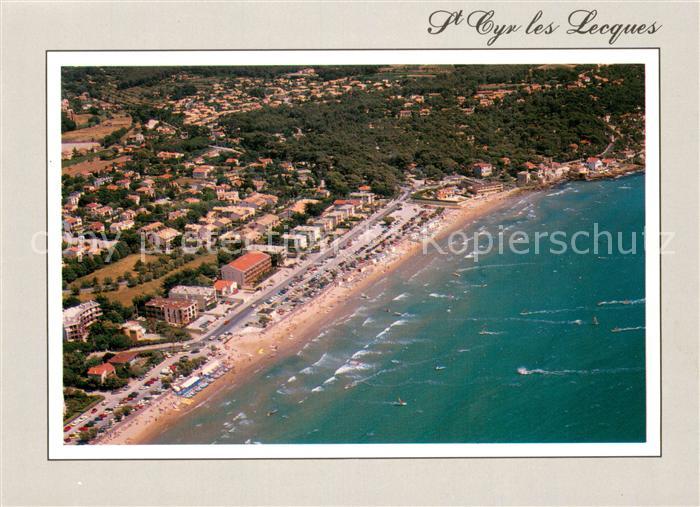 Saint-Cyr-les-Lecques Les plages Vue aerienne