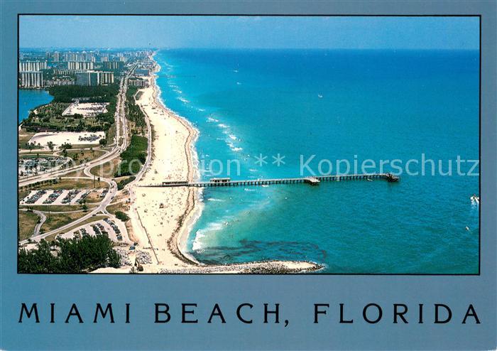 Miami Beach Fliegeraufnahme