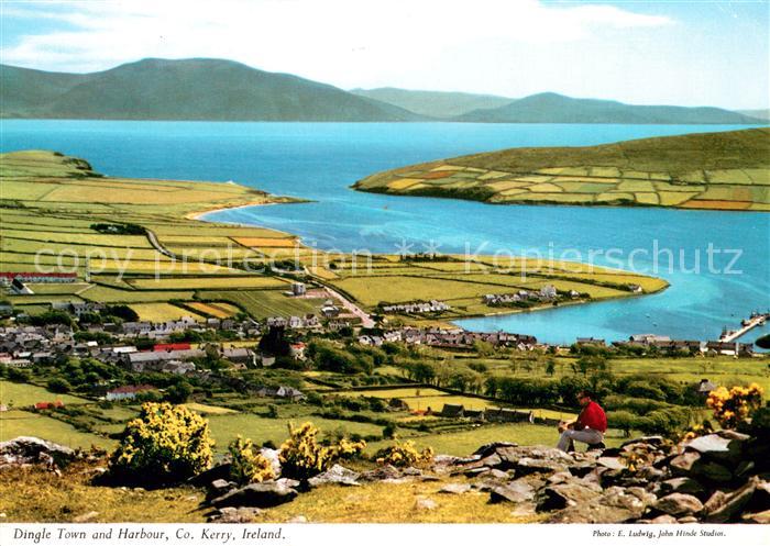 Kerry Irland Dingle Town and Harbour