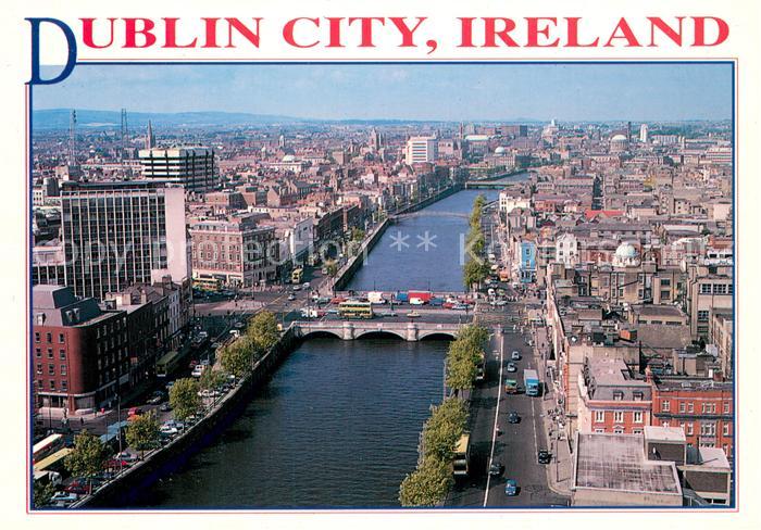 DUBLIN  Ireland Fliegeraufnahme