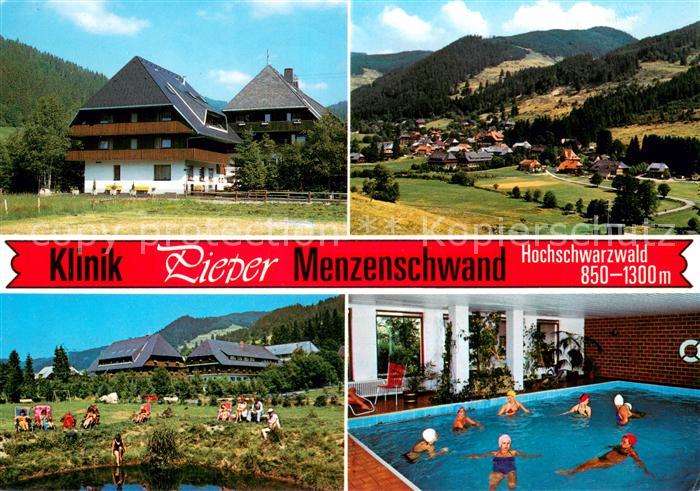 Menzenschwand Klinik Pieper Panorama Liegewiese Hallenbad