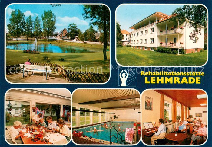 Lehmrade Rehastaette Lehmrade Teich Bastelraum Hallenbad Musikzimmer