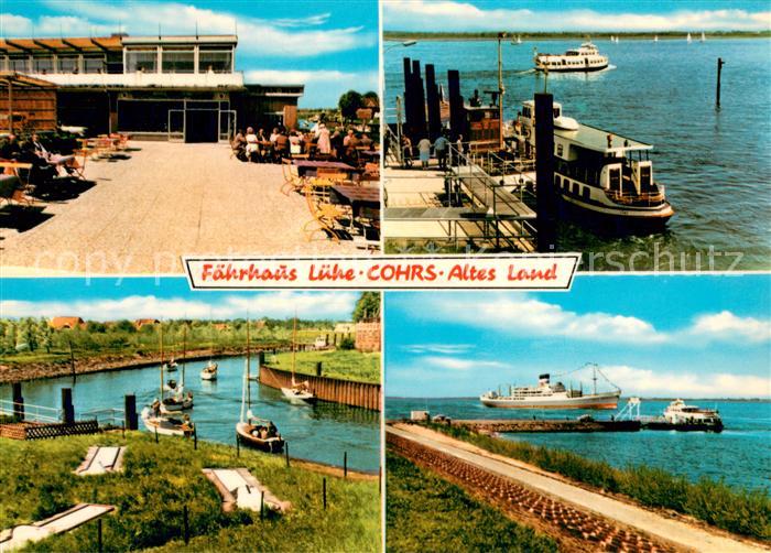 Cohrs Altes Land Faehrhaus Luehe Hotel Restaurant Anlegestelle Seebruecke