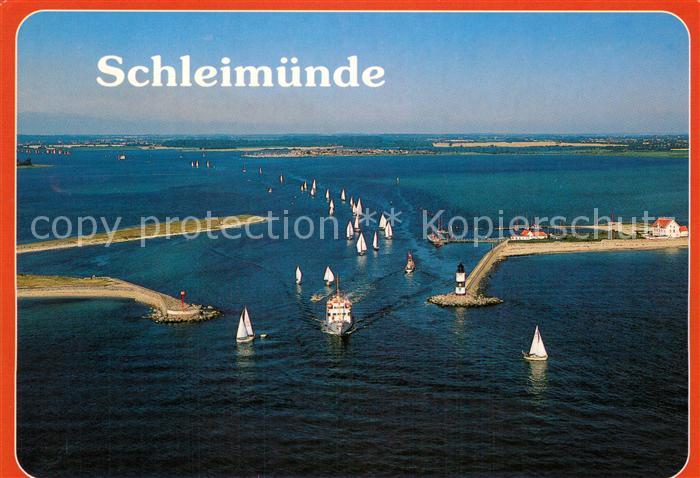 Schleimuende Segelregatta Fliegeraufnahme