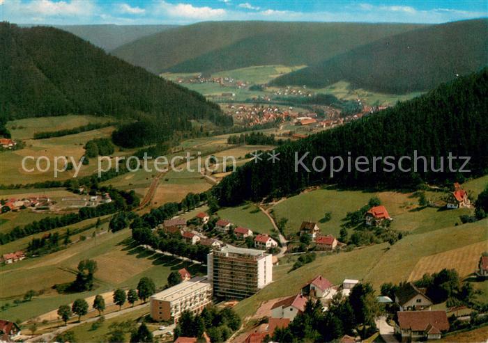 Baiersbronn Schwarzwald Fliegeraufnahme mit Eurotel