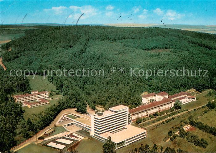 Hoexter Weser Fliegeraufnahme Weserberglandklinik