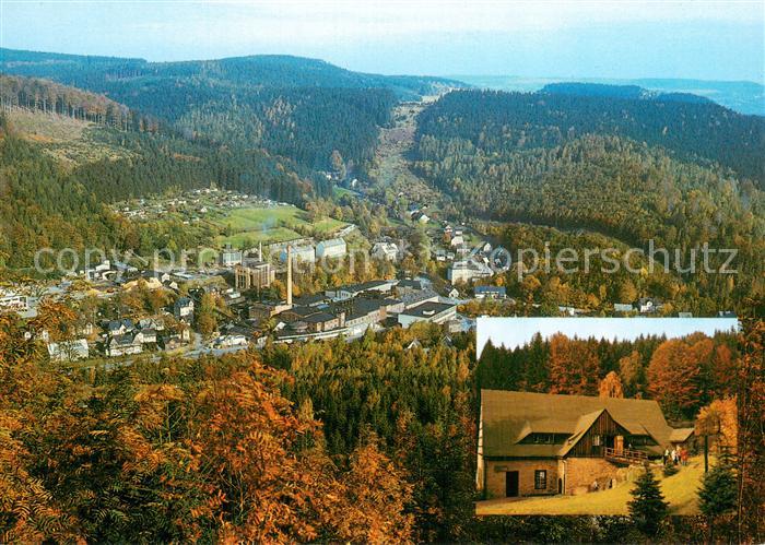 Antonsthal Erzgebirge Panorama Techn Schaudenkmal Silberwaesche