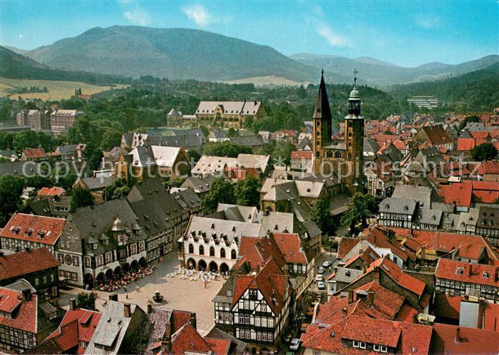 GOSLAR Harz Niedersachsen Fliegeraufnahme