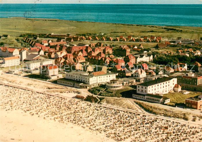 Wangerooge Nordseebad Fliegeraufnahme